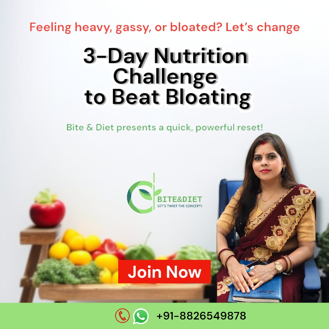 Biteandiet's tweet photo. ✨ 3-Day Nutrition Challenge to Beat Bloating ✨
#BiteAndDiet presents a quick, powerful reset!

Join the 3-Day Challenge Today!

📞 Call/WhatsApp: +91-8826549878
🌐 Visit: https://t.co/Mfxwt0vWNr

#बाइटएंडडाइ
#BeatTheBloat
#BloatingRelief
#HealthyGut https://t.co/muKxzEUusS