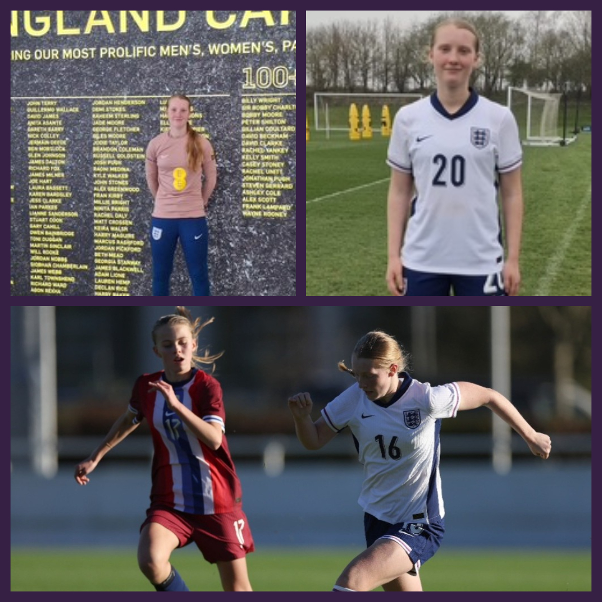 Huge congratulations to Year 10 footballer Abbie, who has been selected for England’s U15 Women’s team in next week’s international fixture against the Netherlands. An amazing achievement – well done and best of luck! We will be cheering you on.