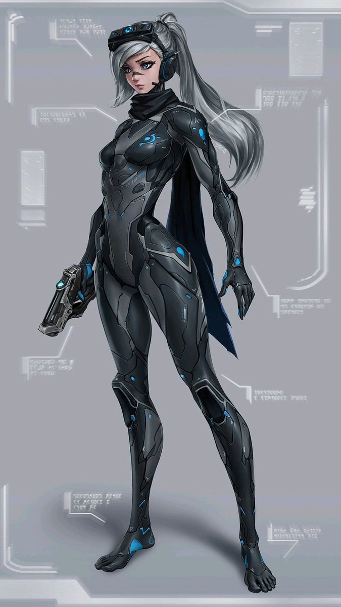 neonlights600's tweet image. Futuristic cyberpunk design. #character_design #scifi