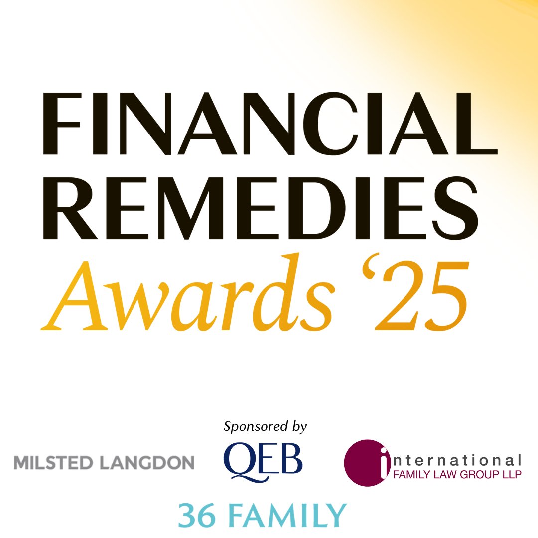 Celebrating Excellence in Financial Remedies

📅 Entry Deadline: Thursday 31st July 2025
🏆 Awards Ceremony: Thursday 16th October 2025

Visit our website for more details on category requirements and how to enter.

classlegal.com/pages/financia…