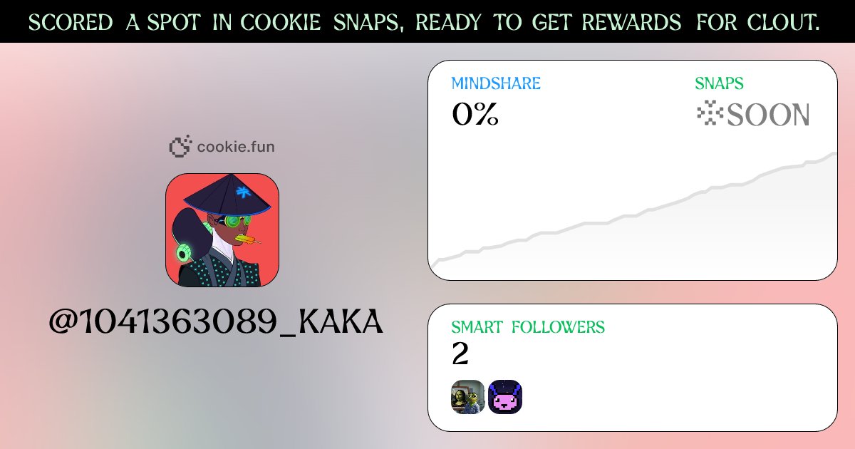 Mindshare begins with network.
True networks are decentralized.

The first creator network is back on <a href="/cookiedotfun/">Cookie DAO 🍪</a>, rewarding what matters: trust, impact, and intent.

Decentralized InfoFi is here &amp; I'm in.
Are you?
  
cookie.fun/accounts/682f5…