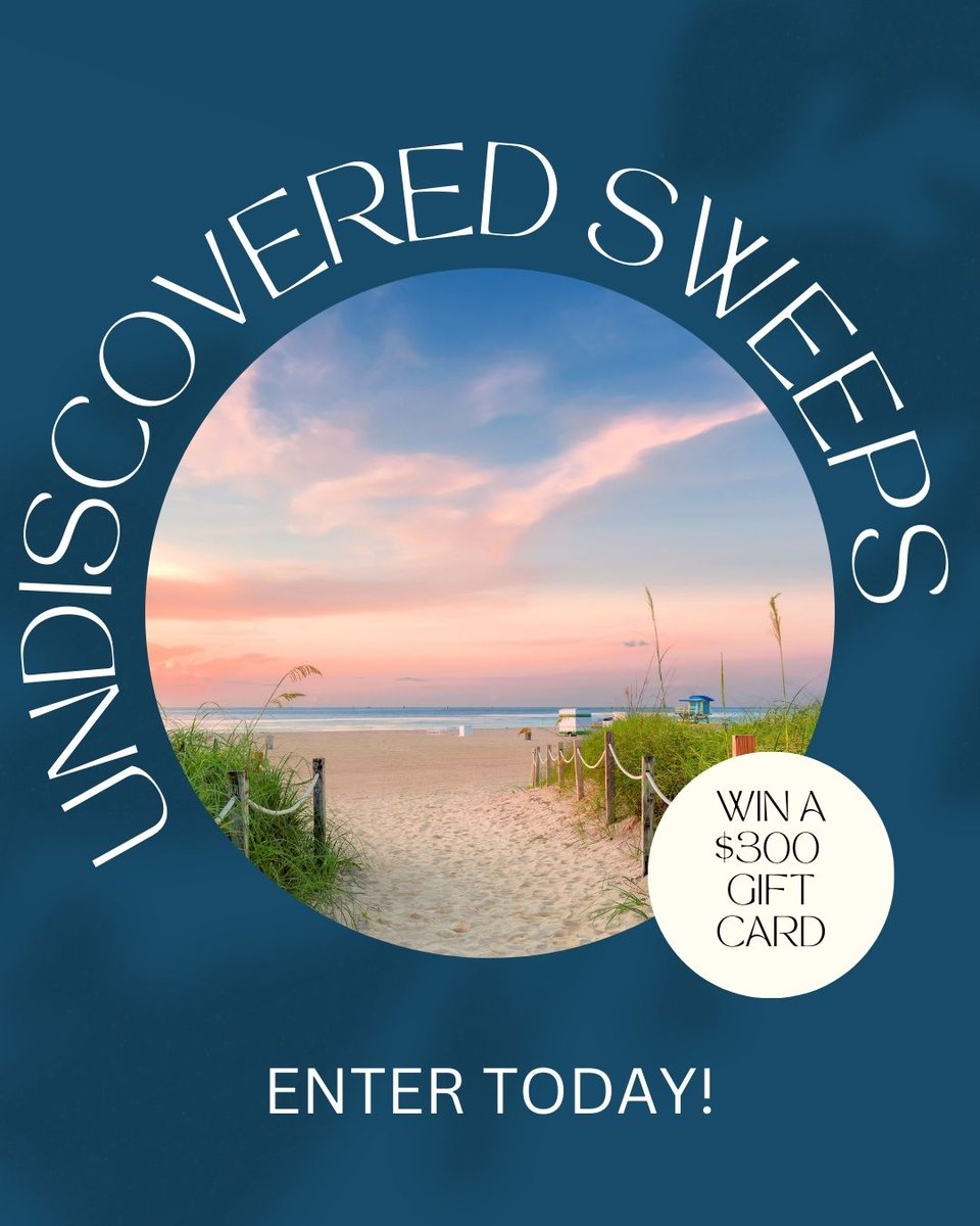 Discover the Florida most travelers never see. Enter the Undiscovered Florida Sweepstakes for a chance to win a $300 gift card and experience secret trails, historic gems, and unforgettable adventures.

🏆 Enter Here: undiscoveredflorida.com/sweepstakes-ap…