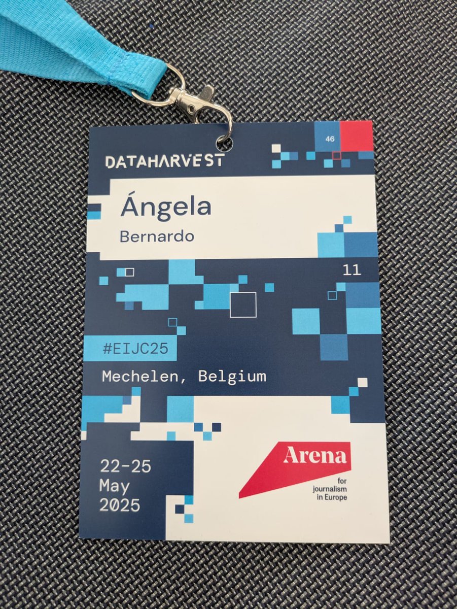 maberalv's tweet photo. 🇧🇪 Thrilled to be back in Mechelen with the @civio team for Dataharvest 2025! Looking forward to great sessions, connecting with fellow journalists, and all the inspiration this amazing conference brings. Let's make the most of it! #EIJC https://t.co/DmBvBNSR1J