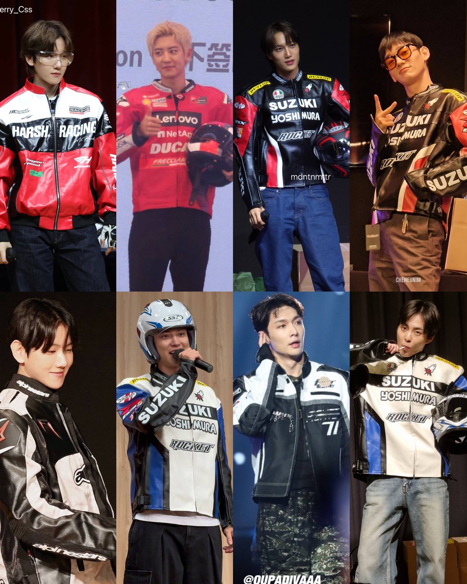 BBHE_'s tweet photo. #EXO AS MOTORCYCLISTS ARE SO ATTRACTIVE 🤩 https://t.co/UBRxXxqhzw