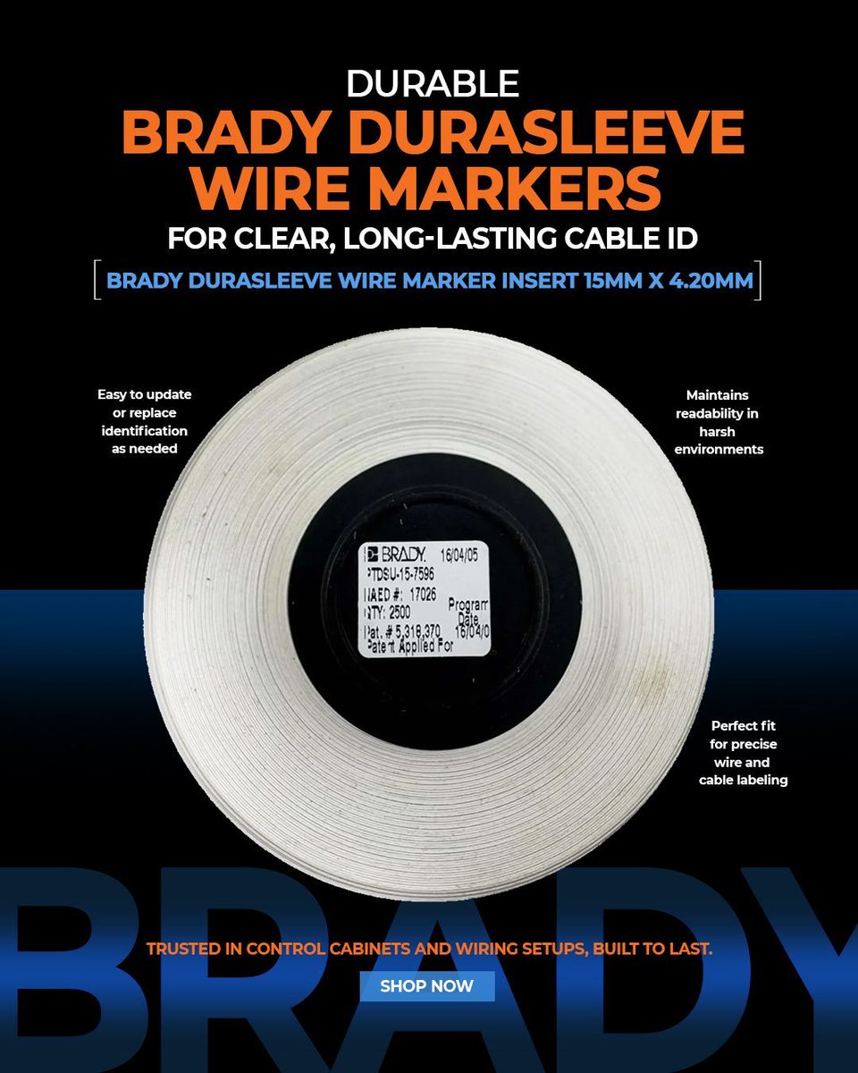 iewarehouse1974's tweet image. Monthly Madness Deals! Save big on Brady &amp;amp; Banner wire markers, sensor cables, and lockout tools. Pro-grade, priced right.
👉 Shop now: industrialelectricalwarehouse.com 

#BradyTools #BannerEngineering #IndustrialAutomation #WireMarkers #LockoutTagout #CircuitProtection #SensorSolutions