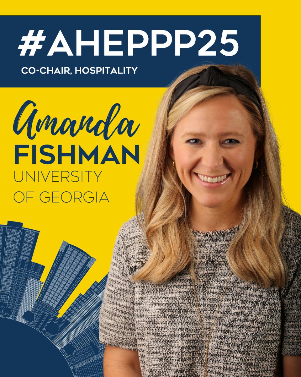 ✨Introducing 2025 Hospitality Co-Chair✨

Amanda Fishman
 University of Georgia 

Amanda, throughout her career finds joy in advocating for student supporters, as they play an integral part in student success.

#AHEPPP2025 #HigherEd #FamilyEngagement  #MeetTheCommittee