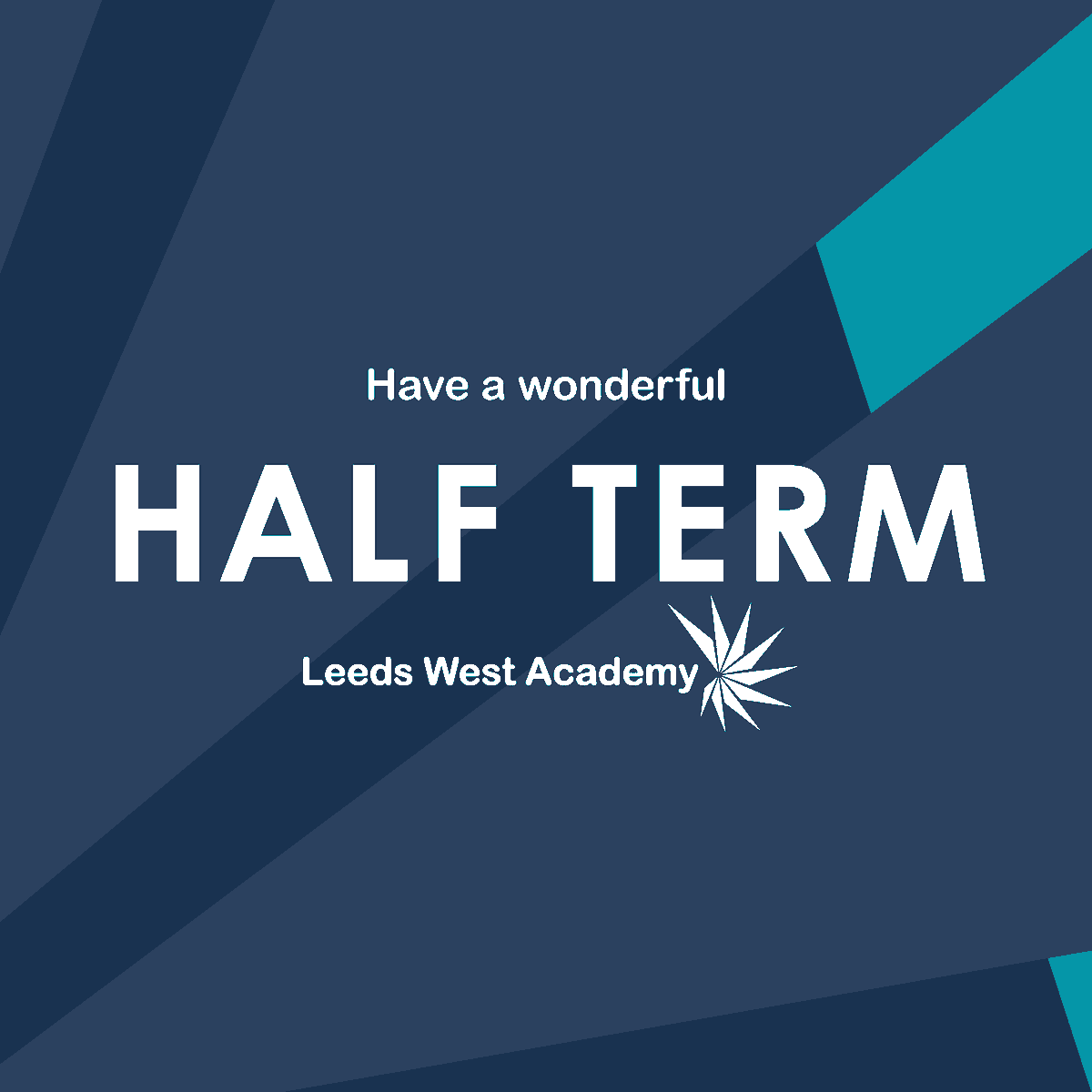 Wishing all our colleagues and students a well-deserved half-term break. 

Thank you for all your hard work so far this term!