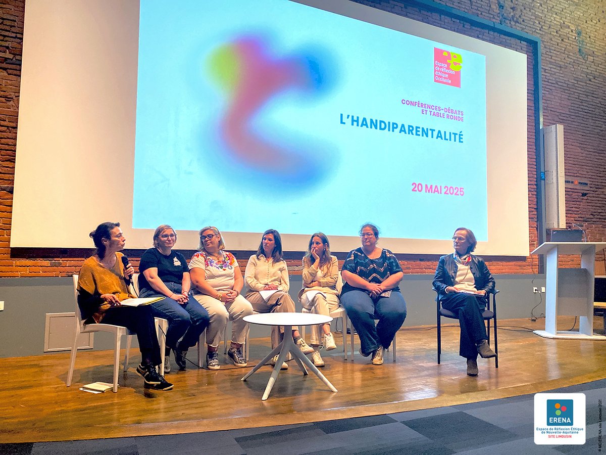 Le 20 mai à #Toulouse a eu lieu une conférence organisée par l’ ERE d'Occitanie sur l’Handiparentalité. Invitée de la conférence, le Dr Fiorenza-Gasq, directrice de l’ #ERENAsiteLimousin a abordé les questions éthiques qui entourent les personnes en situation de handicap