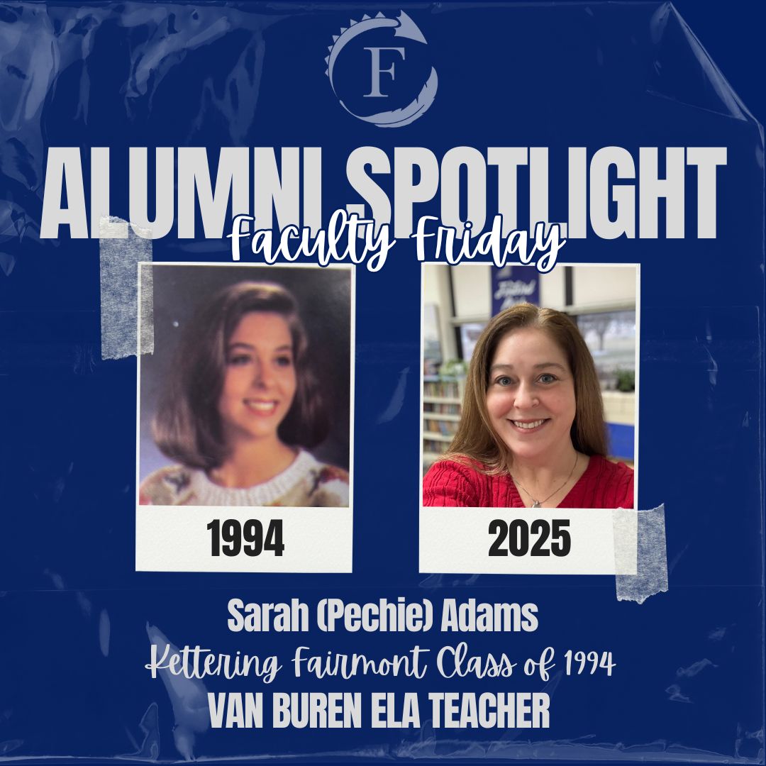 Meet Sarah (Pechie) Adams, a 1994 grad and 26-year educator! From band memories to karaoke nights, she loves teaching in Kettering. Join her at the Dor-Wood Christmas Tree Lot! 🎄 #EverFaithful #legacy #alumni #spotlight #music #holidays