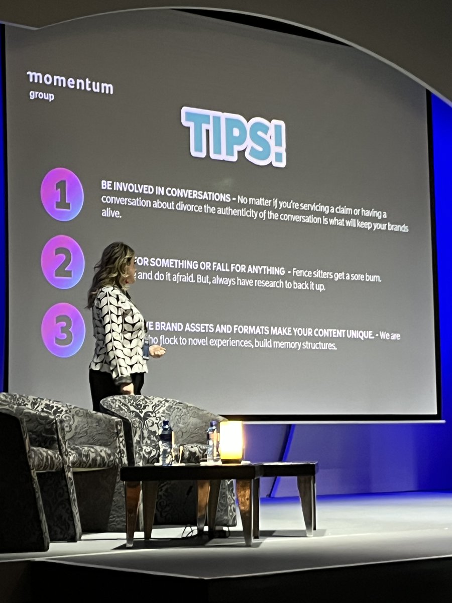 Dropping truth bombs! At the #NewGenTrends Marketing Conference, Natalie brings the heat with bold tips: join the convo (yes, even the awkward ones), stand for something (fence-sitters beware!) and make your brand unforgettable with unique content. Who said strategy can’t be fun?