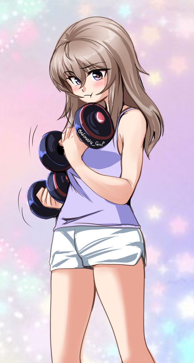 本日のラクガキはトレーニングしているエリカさん！！です！！
ストイックに鍛えてそうな気がします！
投稿遅れて申し訳ありません
#週末ガルパンお絵描き120分一本勝負 #週末ガルパンお絵描き120分一本勝負20250523
