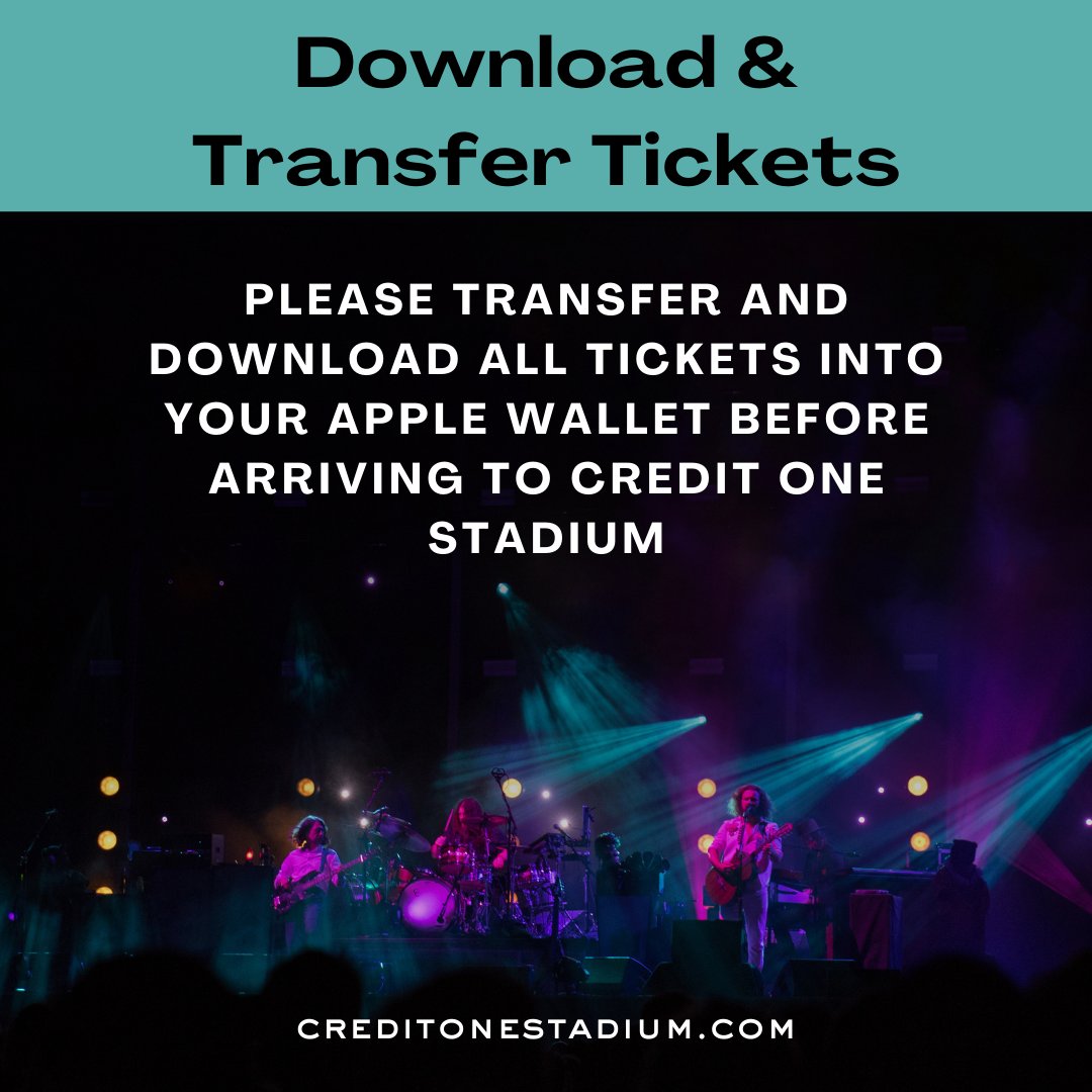 Tonight’s the night! We’re thrilled to welcome Sturgill Simpson on his Who The F**ck Is Johnny Blue Skies? 2025 tour here at Credit One Stadium!

Heading to the stadium? Here’s everything you need to know before you go! 🏟️👇

2d