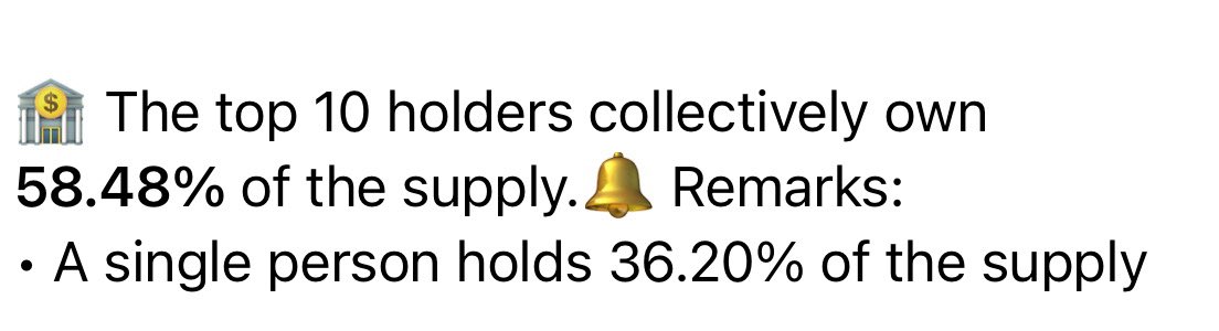 crypto777jack's tweet photo. $gymcat is a bundled scam, I lost 4 sol

Total bundled supply: 36%

AGS6jpLVDYSFm6GtG5TGXgYCmYq3EUE3uFhgEmrLpump https://t.co/xU5ph2PPsK