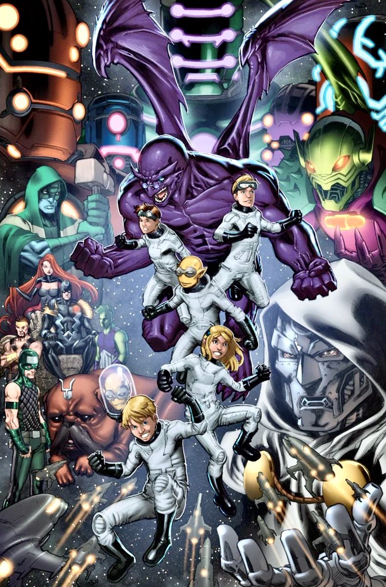 dano_cosmic's tweet photo. FF #23 (Vol. 1, 2012), variant cover by #MichaelRyan & #ChrisSotomayor
✨
W-#JonathanHickman,A/I-#NickDragotta,C-#CrisPeter,L-#ClaytonCowles
✨
#FantasticFour #FutureFoundation #Annihilus #Inhumans #Celestials #Ronan #Marvel #MarvelComics #MarvelCosmic https://t.co/8BLR8aqvqA