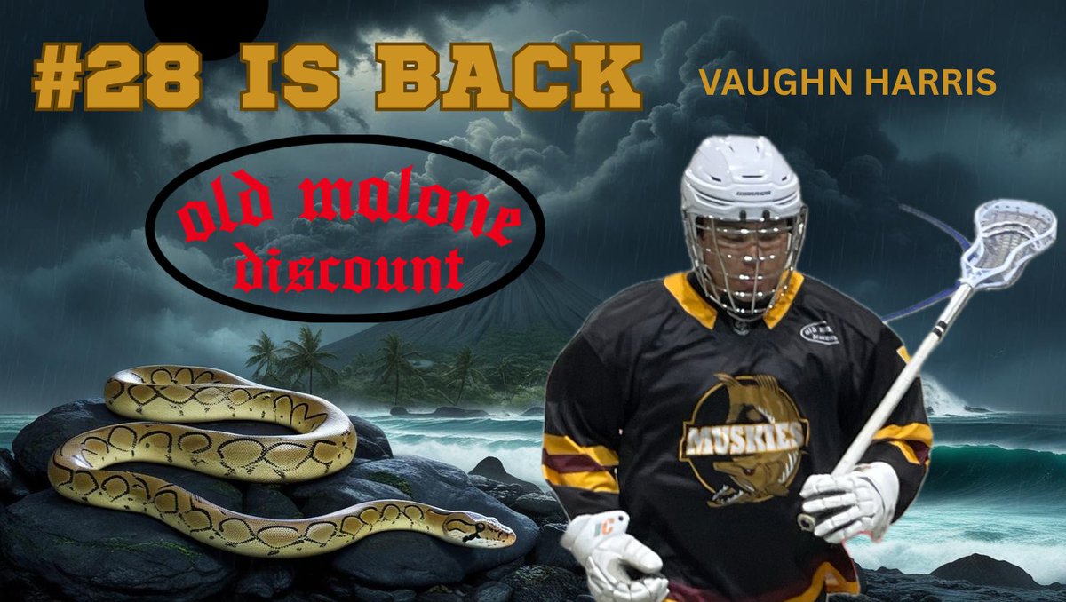 The Muskies are thrilled to get this Sniper back for another year. His leadership on and off the floor is top shelf. Welcome back Vaughn