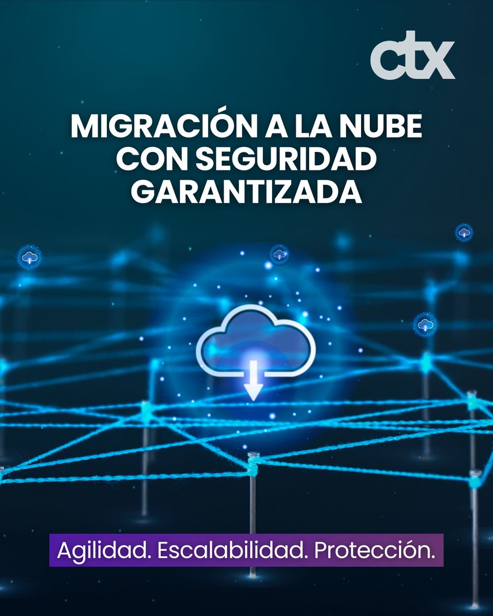 CinetixGroup's tweet photo. Lleva tu infraestructura a la nube sin comprometer la seguridad. Con nuestra experiencia en servicios cloud, garantizamos una migración eficiente y 100% protegida. 🔐 Tecnología que se adapta a ti.
#CloudSeguro #TransformaciónDigital #CinetixCloud https://t.co/IKg6TAAK7F