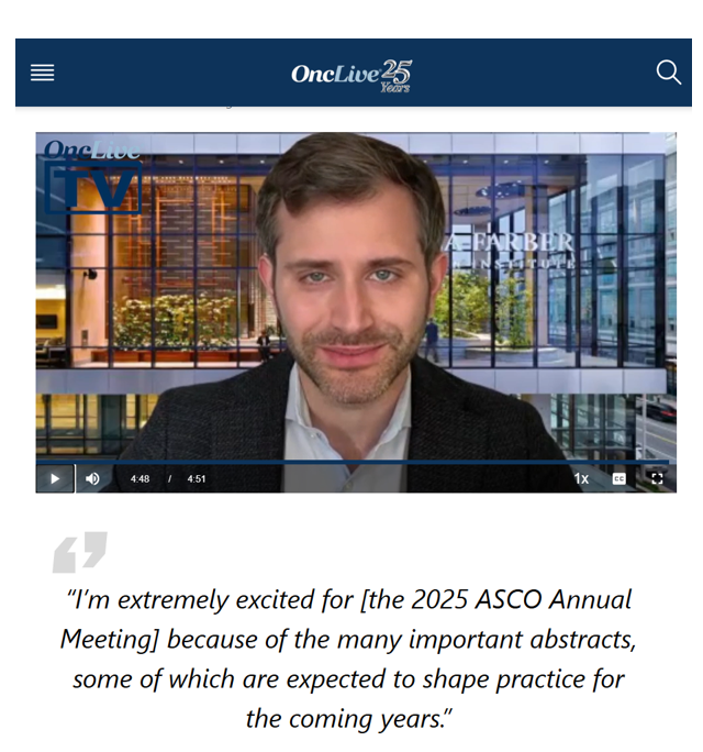 Dana-Farber’s Breast Oncology Center (@dfci_breastonc) on Twitter photo Paolo Tarantino, MD, PhD, (<a href="/PTarantinoMD/">Paolo Tarantino</a>) discusses potentially practice-changing #BreastCancer research that will be presented at the #ASCO25 Annual Meeting.
onclive.com/view/dr-tarant… <a href="/OncLive/">OncLive.com</a> Paolo Tarantino, MD, PhD, (<a href="/PTarantinoMD/">Paolo Tarantino</a>) discusses potentially practice-changing #BreastCancer research that will be presented at the #ASCO25 Annual Meeting.
onclive.com/view/dr-tarant… <a href="/OncLive/">OncLive.com</a>