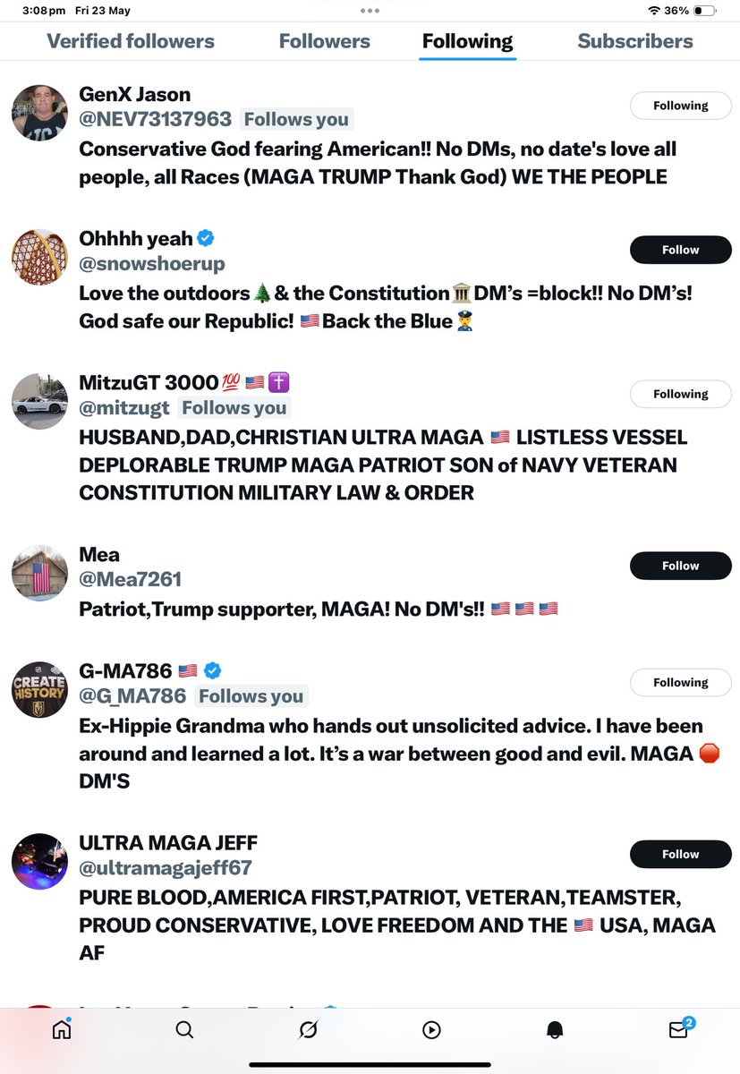 collectibulldog's tweet photo. #CHUCKING OUT THE #CHAFF 

WHEN IT COMES TO UNFOLLOWING THE NOT ENGAGED I CAN DO 350 MANUALLY A MINUTE IF THE IPADS SCREEN ISNT BEING AN ASS. 

THIS STOPS MY FEED FROM FILLING BY THOSE I DO NOT #ENGAGE WITH OR DO NOT #RECIPROCATE https://t.co/PcHNbhH3H3