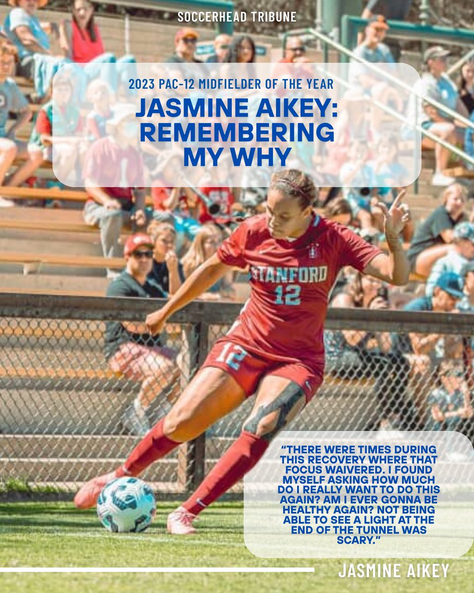 SoccerHead_co's tweet photo. They always said “you’ll know when it’s time to walk away.” But every injury, every setback, only made me more certain—I’m not done yet.

Because I love this game.

This is the story of Jasmine Aikey

Read about her story: https://t.co/elRq5LNrhj

#TheSoccerHeadTribune https://t.co/LdsNGnnXex