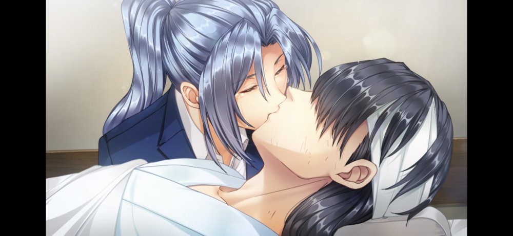 sen_talk's tweet photo. 5/23はキスの日なんですって。

やはり氷室と小次郎のキスシーンは、良いもんですねえ……(*´ 3｀) https://t.co/OZH0F7pcmP