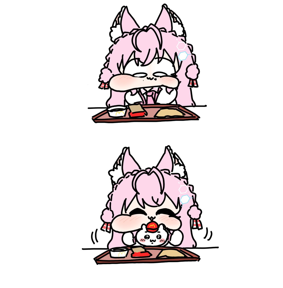 博衣こより ,博衣こより(通常) 「#こよりすけっち 」|ギ酸のイラスト