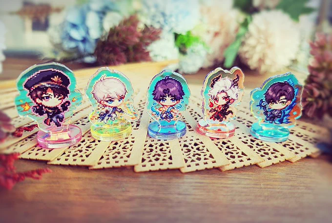 These shiny new #lads goodies are finally up on my shp!! You can find individual photos of those pretty polaroids in the R for all these tomorrow, do watch out for it! #LoveandDeepspace 
