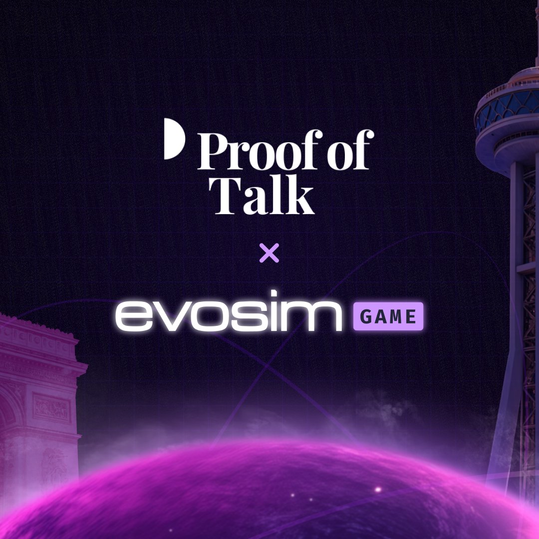 evo_evolife's tweet photo. 🛰️ EvoSim Game x Proof of Talk — Paris 2025

We’re now an official community partner of Proof of Talk — the biggest Web3 & AI event of the year!
📍 June 10–11
🏛 Louvre Palace, Paris

💼 120+ top speakers
💰 100+ investors w/ $50B+ AUM
🌐 Leaders from Solana, Chainlink, Aptos, Aave, TRON, Mastercard & more
🎁 We’re giving away 5 tickets to our community!
Wanna be there?

🔗 Apply now: https://t.co/GNiID6Pq0F
💜 Future of Web3 is happening — and EvoSim Game will be there. Will you?