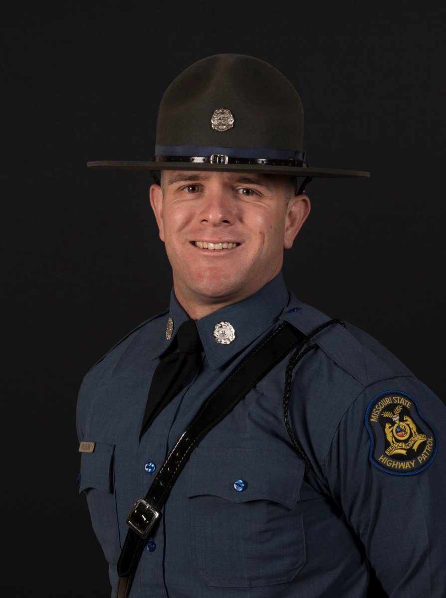MSHPTrooperH's tweet photo. Captain Shawn P. Skoglund, commanding officer of Troop H, proudly announces the promotion of Trooper Dylan Wilburn to Corporal of Zone 3 (Gentry &amp; Harrison counties), effective June 1st. Congrats Dylan, on this well-deserved achievement!  #Promotion https://t.co/p5EJmZndkV
