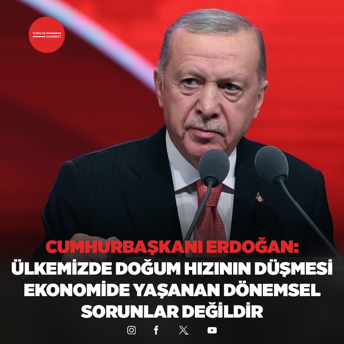 Cumhurbaşkanı Erdoğan, 2026 ile 2035 arasını 'Aile ve Nüfus 10 Yılı' ilan etti: 

En az 3 çocuk için politikalar hayata geçecek.

#cumhurbaşkanı #erdoğan