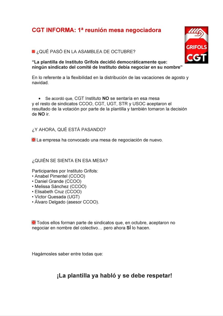 cgtgrifols's tweet photo. https://t.co/A2UltW8Tdu