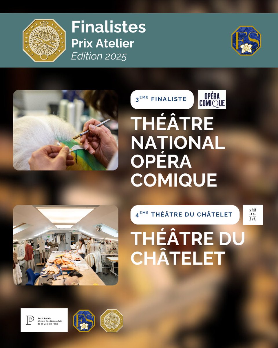 Fondation Signature (@fondationsigna2) on Twitter photo đ PalmarĂšs du Prix dâAtelier 2025 đ
đ LaurĂ©at : <a href="/TNS_Strasbourg/">TNS Strasbourg</a>
đ
Finalistes : Opéra de Lyon, Opéra national du Rhin, <a href="/Opera_Comique/">Opéra-Comique</a>, <a href="/theatrechatelet/">Théùtre du Chùtelet</a>
<a href="/nataliasmalto/">Natalia Smalto</a> <a href="/PetitPalais_/">Petit Palais</a> đ PalmarĂšs du Prix dâAtelier 2025 đ
đ LaurĂ©at : <a href="/TNS_Strasbourg/">TNS Strasbourg</a>
đ
Finalistes : Opéra de Lyon, Opéra national du Rhin, <a href="/Opera_Comique/">Opéra-Comique</a>, <a href="/theatrechatelet/">Théùtre du Chùtelet</a>
<a href="/nataliasmalto/">Natalia Smalto</a> <a href="/PetitPalais_/">Petit Palais</a>