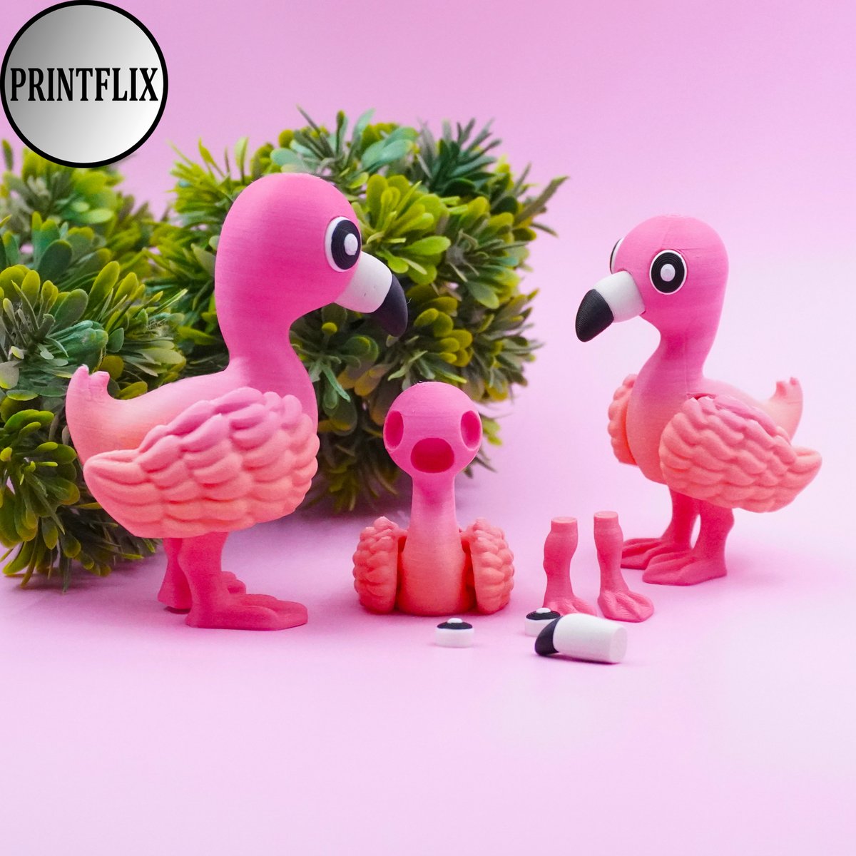 Printflixcrafts's tweet photo. HEY EVERYONE!!! CUTE FLEXI TINY FLAMINGO (Ready to Print) IS NOW Available on @Cults3D
link: https://t.co/PYvKiqxQWT
#toys #toycollector #3dprint #flexibility #printflix #flexi #articulated #3Dprinting https://t.co/FL5tGutNHC