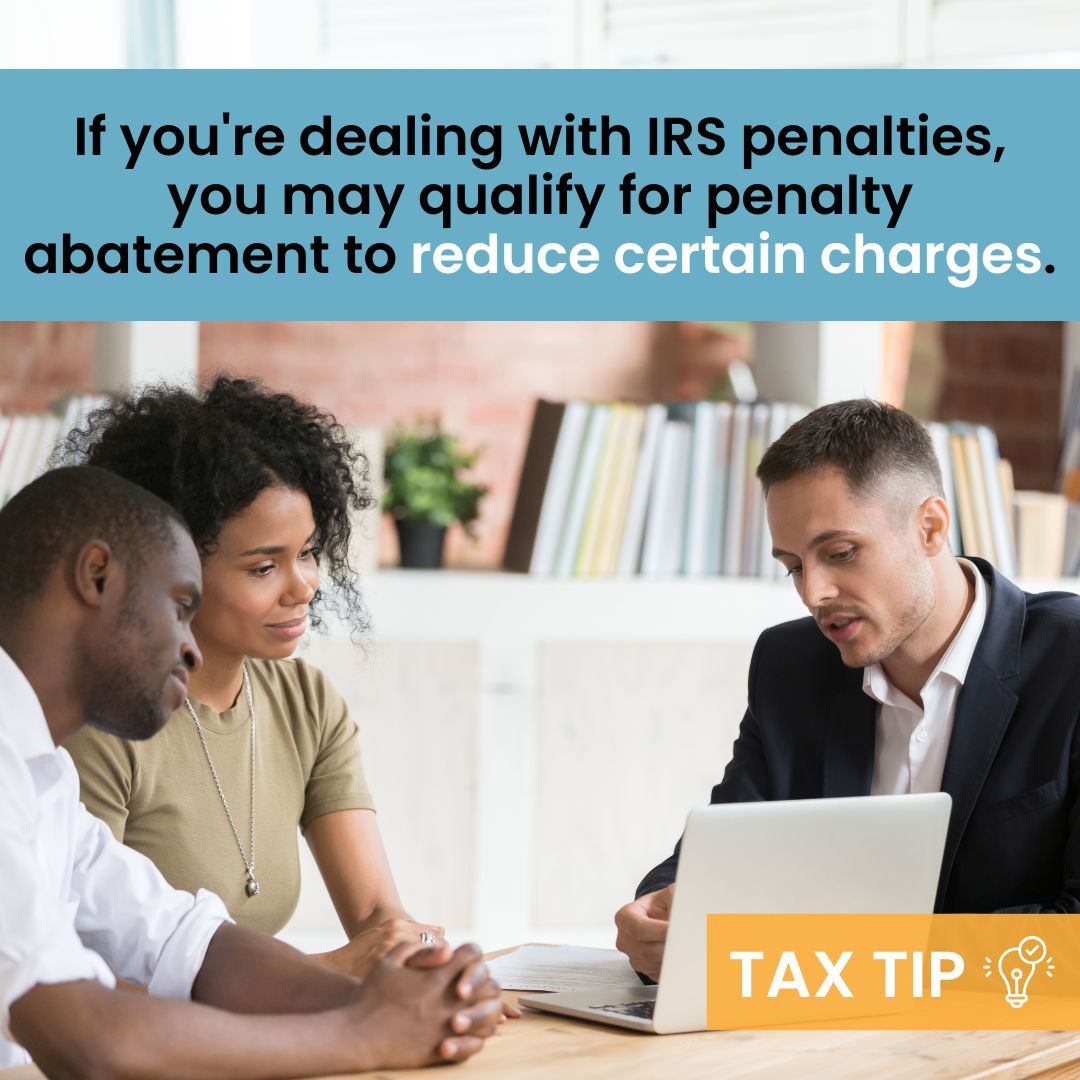 KennethWaters12's tweet image. The IRS may waive penalties if you’ve had a clean record, experienced unforeseen circumstances, or meet specific eligibility requirements. Find out if you qualify—reach out today! 🏦💡#PenaltyRelief #IRSResolution #TaxHelp #TaxRelief