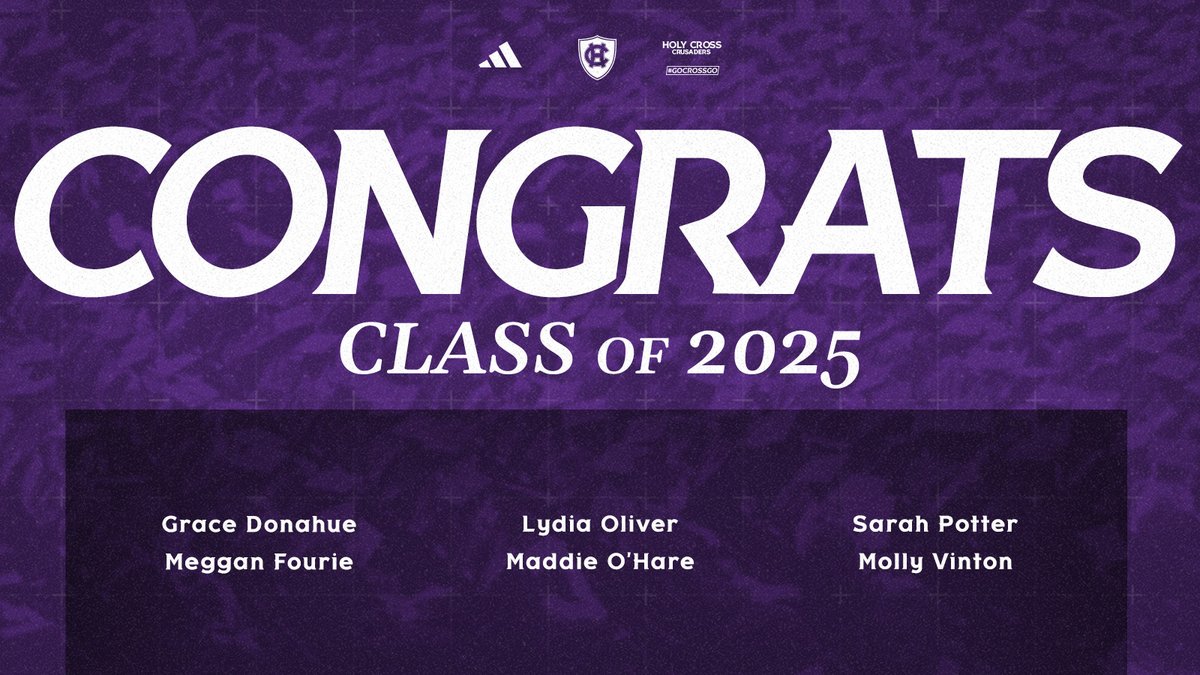 Congratulations to our seniors on their graduation today!

#GoCrossGo | #Graduation2025