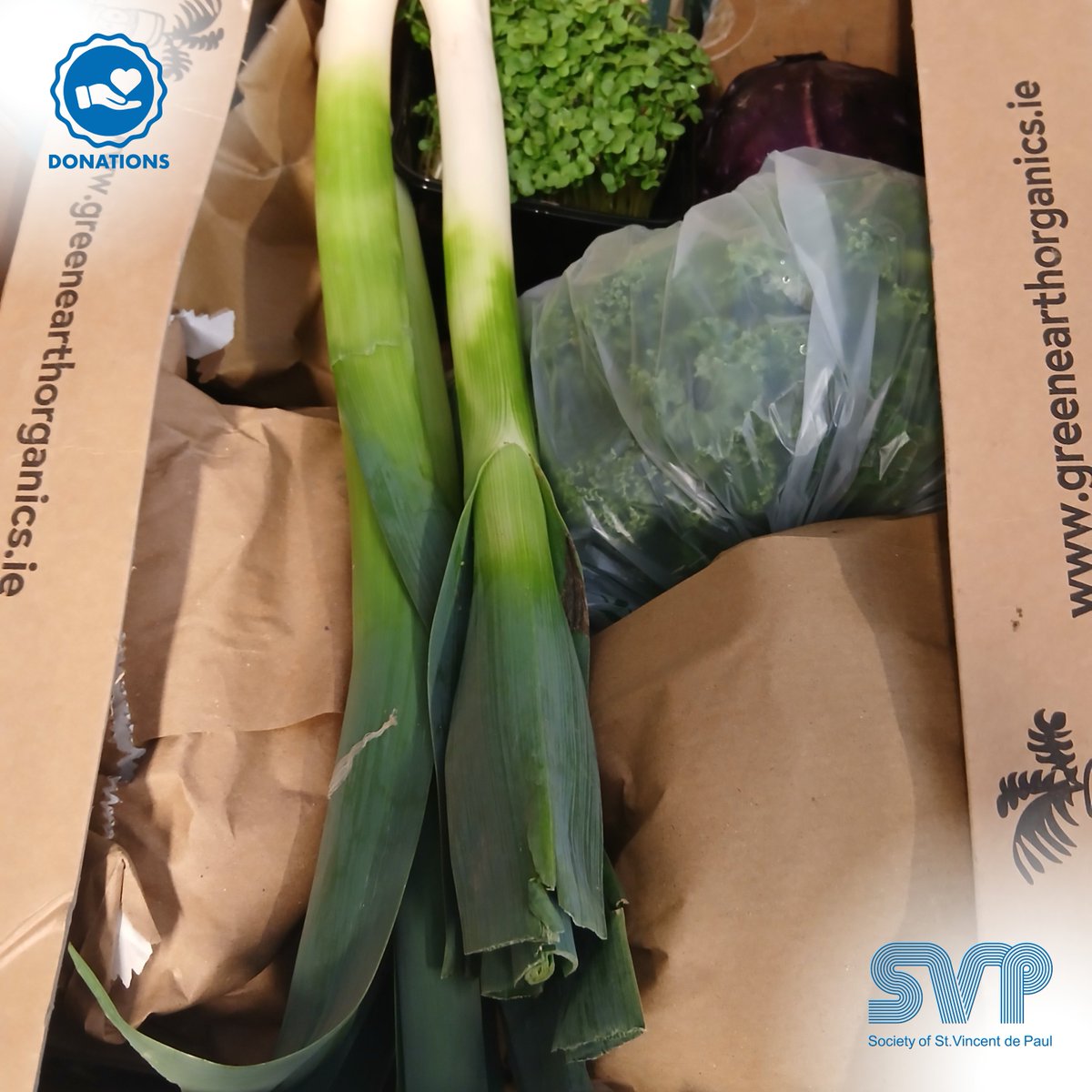 SVP - Ireland (@svp_ireland) on Twitter photo A heartfelt thank you to <a href="/greenearthorgan/">Green Earth Organics</a> and their amazing customers for their continued generosity to the SVP Food Hub in Galway.
Thanks to your donations of delicious, organic fruit and veg, we're able to include fresh, healthy produce in our weekly food hampers — supporting A heartfelt thank you to <a href="/greenearthorgan/">Green Earth Organics</a> and their amazing customers for their continued generosity to the SVP Food Hub in Galway.
Thanks to your donations of delicious, organic fruit and veg, we're able to include fresh, healthy produce in our weekly food hampers — supporting