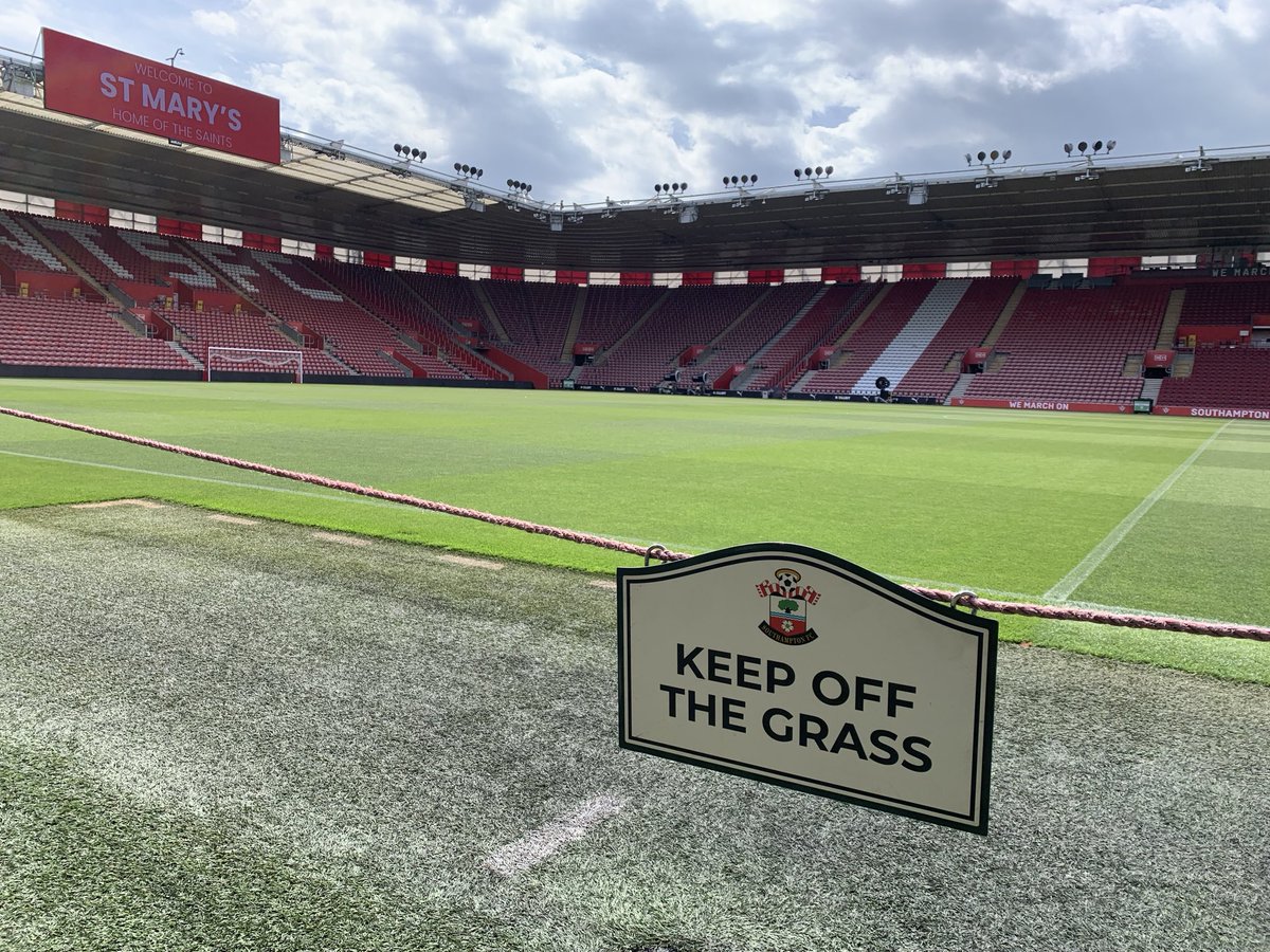 stevenew12's tweet image. All looking good ahead of our final game of the season. Heading for a cold beer soon. #SaintsFC