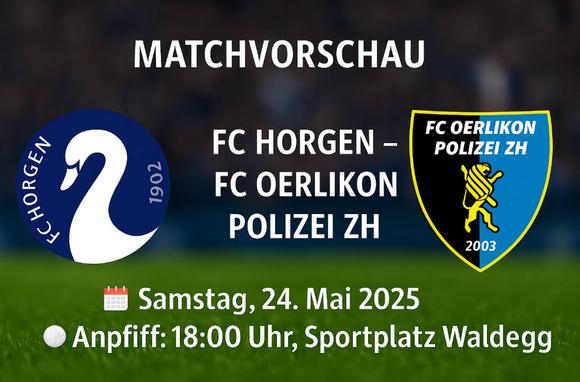 Spannung in der Waldegg! FC Horgen empfängt FC Oerlikon/Polizei. Nach dem Auswärtssieg gegen Red Star wollen die Seebuben weiter punkten. Kommt vorbei und unterstützt unser Team! #FCHorgen #Heimsieg #Fussball fchorgen.ch/alle_news/deta…