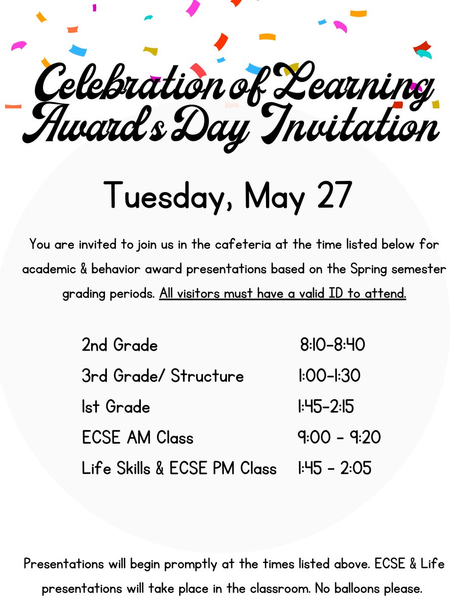 KennedyCougs's tweet photo. ✨We will be celebrating our incredible students and all that they achieved! We hope to see you there to make awards day even more special.✨#BuildingwithVision #CougarPride #WeAreAlief @AliefISD #StudentSuccess https://t.co/zQR9IlF2O5