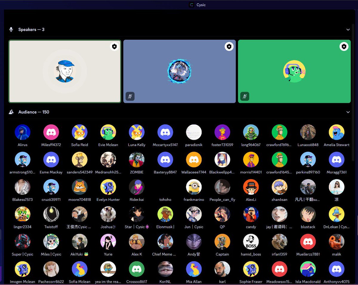 Cysic (@cysic_xyz) on Twitter photo Huge thanks to all the Cysors who joined yesterday's live demo of our rebranded testnet! 🎉
Congrats to the following 5 Cysors who shared highlights & snagged $50 each: <a href="/blustackk/">blustack⛺</a>, <a href="/0xJoshowo/">0xJosh(🔴,💊)</a>, <a href="/jns_twist/">just twist</a>, <a href="/0xDexDuck/">DexDuck</a>, and <a href="/1024_mang/">mang |</a>!
Please DM us at <a href="/cysic_xyz/">Cysic</a> for your reward. Huge thanks to all the Cysors who joined yesterday's live demo of our rebranded testnet! 🎉
Congrats to the following 5 Cysors who shared highlights & snagged $50 each: <a href="/blustackk/">blustack⛺</a>, <a href="/0xJoshowo/">0xJosh(🔴,💊)</a>, <a href="/jns_twist/">just twist</a>, <a href="/0xDexDuck/">DexDuck</a>, and <a href="/1024_mang/">mang |</a>!
Please DM us at <a href="/cysic_xyz/">Cysic</a> for your reward.