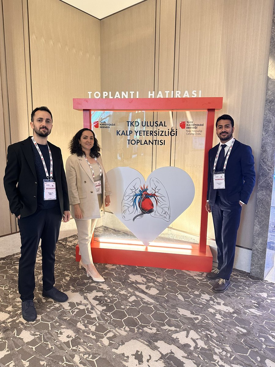 The Turkish Society of Cardiology National Heart Failure Congress is in full swing! Honored to be here with the HFA Young Ambassadors.  #HFAYoung <a href="/TKDResmi/">Türk Kardiyoloji Derneği</a> 
Special thanks to <a href="/ozlemyt/">Özlem Yıldırımtürk</a> for her incredible leadership and hospitality 🙏🏼