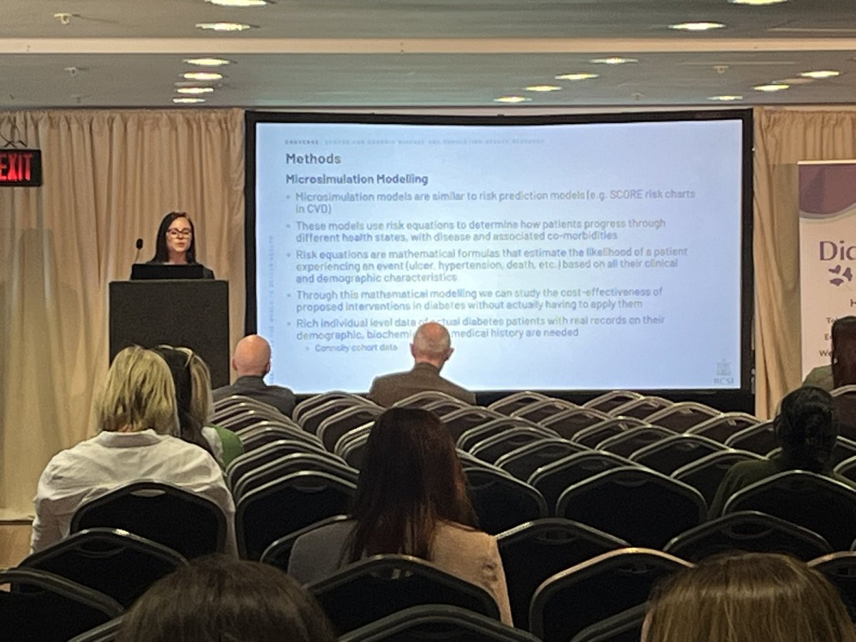 conwayshazr's tweet photo. Dr. Gintare Valentelyte presents on the cost-effectiveness of CGM for adults with T1D in Ireland. #DCCTN #DTNIRL #Diabetes_ie #DiabetesIreland https://t.co/xx0mNKhosA