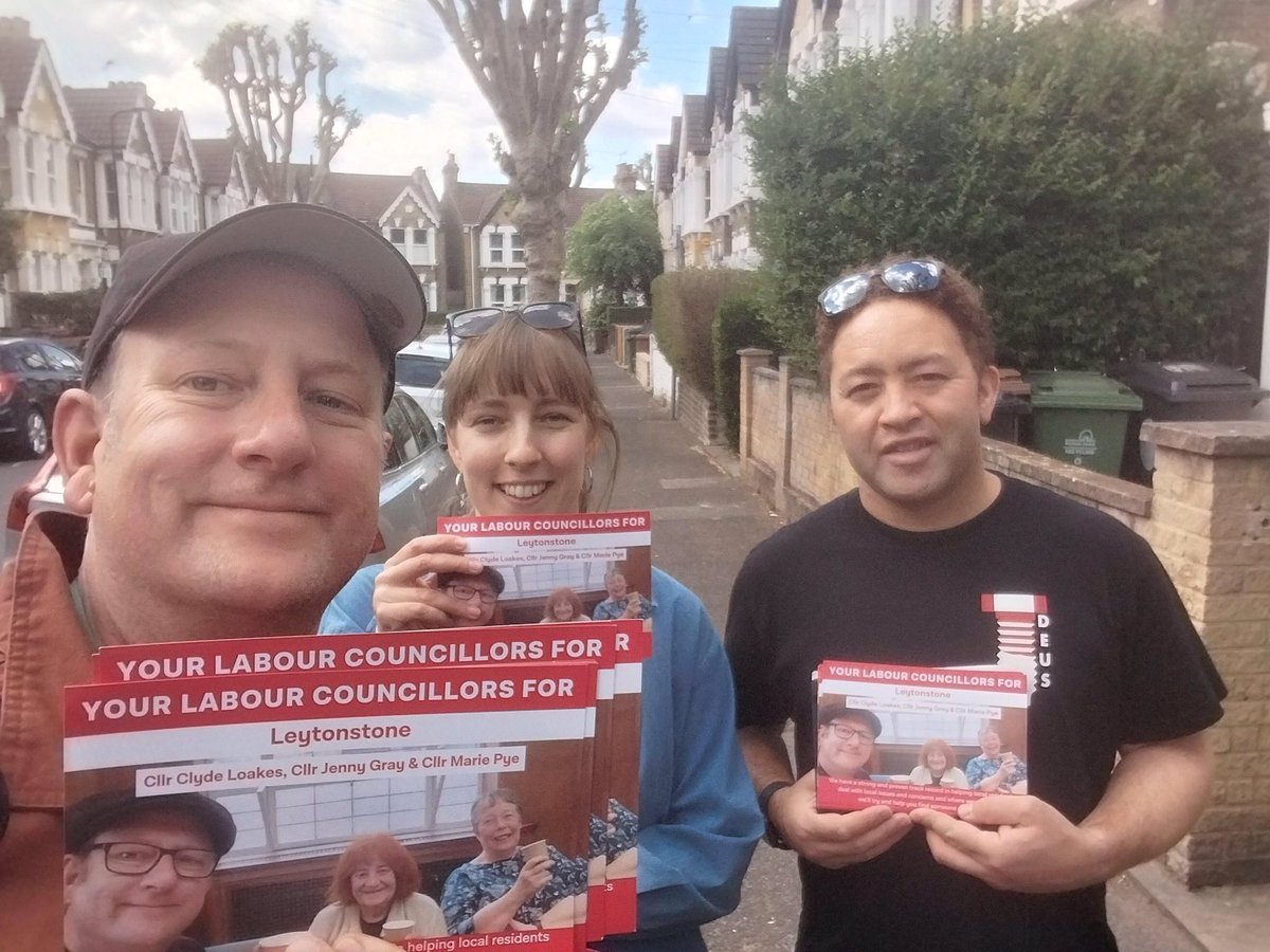 Gr8 to be back out on the <a href="/WFLabourParty/">Waltham Forest Labour</a> #Leytonstone #LabourDoorStep today with <a href="/CalvinBailey/">Calvin Bailey MBE MP</a>. Lots of gr8 chat 💬 and positive feedback. We picked up lots of casework and we’re already working hard to sort! <a href="/LGA_Labour/">LGA Labour</a> <a href="/CannHallCllr/">Cann Hall Councillor</a> <a href="/kira_millana/">Kira Lewis</a> <a href="/MiriamMirwitch/">Miriam Mirwitch</a> <a href="/LondonLabour/">London Labour</a>