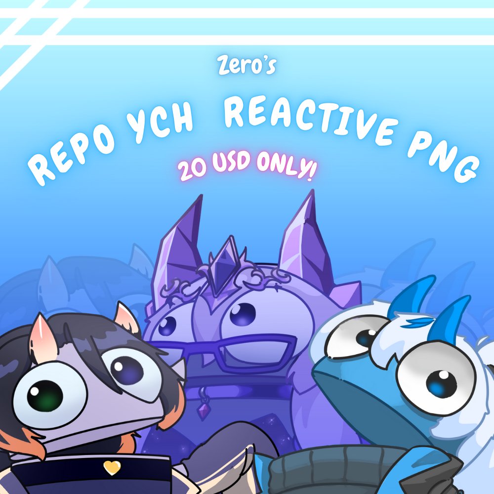 zeroorthodox's tweet image. Heyas! I'm doing quick YCH reactive pngs of the repo robot!

If you are interested, please send me a DM!

#commissionsopen #YCHCommission