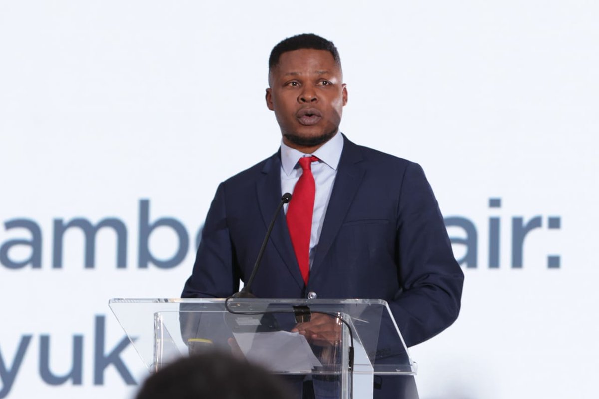 African Energy Chamber (@energy_african) on Twitter photo Our Executive Chairman, <a href="/nj_ayuk/">NJ Ayuk</a>, delivered a powerful address at the official launch of the South African National Petroleum Company (<a href="/_sanpc/">South African National Petroleum Company</a>), a pivotal moment for the countryβs energy landscape.
Presided over by the Hon. <a href="/GwedeMantashe1/">Gwede Mantashe</a>, Minister of Mineral and Petroleum Our Executive Chairman, <a href="/nj_ayuk/">NJ Ayuk</a>, delivered a powerful address at the official launch of the South African National Petroleum Company (<a href="/_sanpc/">South African National Petroleum Company</a>), a pivotal moment for the countryβs energy landscape.
Presided over by the Hon. <a href="/GwedeMantashe1/">Gwede Mantashe</a>, Minister of Mineral and Petroleum