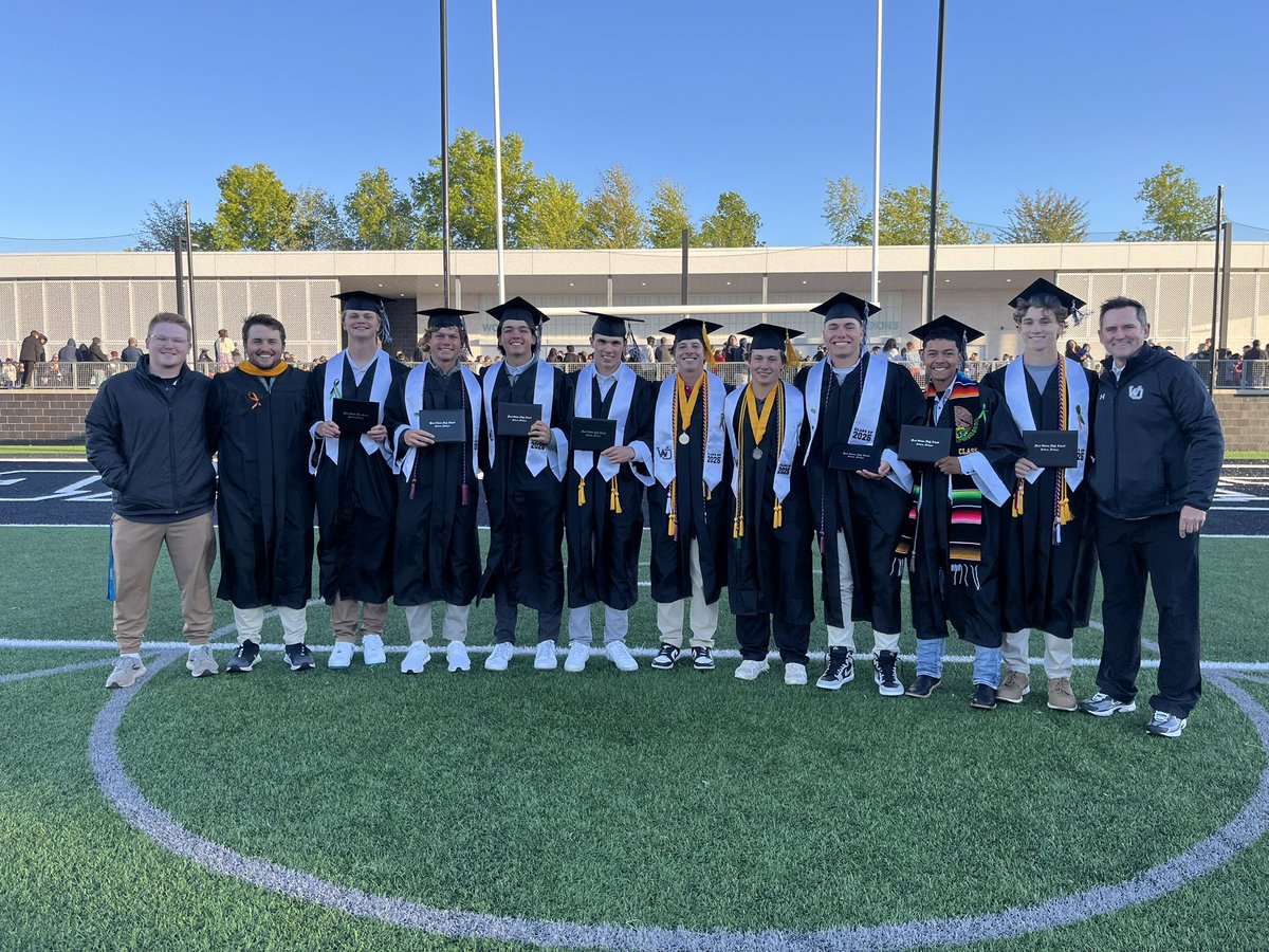 The Magnificent 9!  Congratulations Seniors and thank you for all that you have poured into the WO Community &amp; ⚾️ program!  Spread your wings and use what you have learned in ⚾️ in all of your future endeavors! ⚾️ is life!  🖤⚾️🤍￼