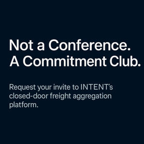 INTENT_Platform's tweet photo. Not a conference. Not a forum.
This is a mission-driven club for freight leaders.
🚛Real decarbonization commitments
📄5–6 yr transport contracts
🔒Closed-door, invite-only
You bring the freight.
We bring the scale.
INTENT curates the network.
#GreenFreight #eTrucks #Pollution https://t.co/8dxTBoZrDD