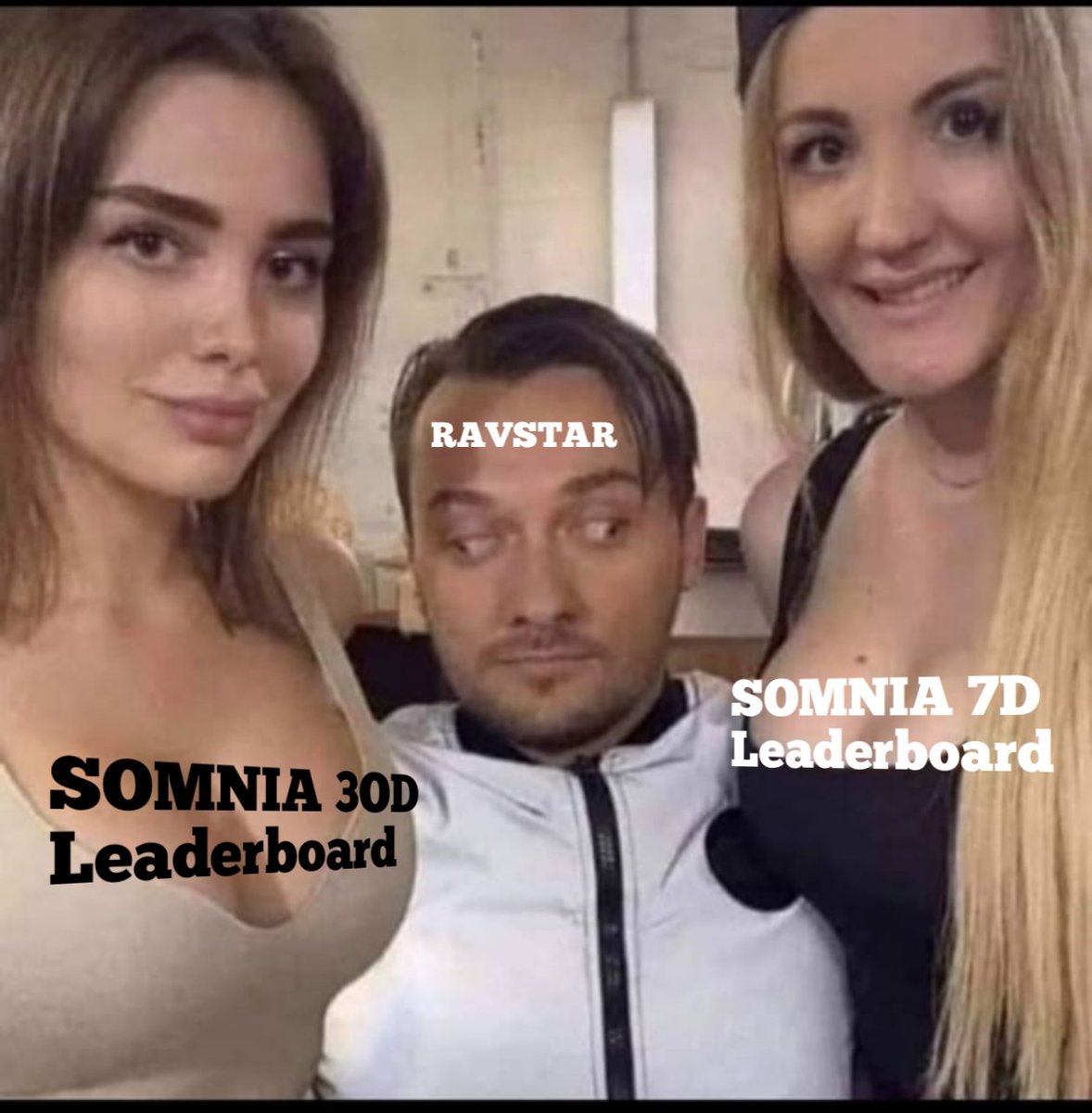 Ravstar11's tweet photo. gSomnia 🥂 
@Somnia_Network YapStrom is heading towards the end of May. Along with this, Yappers are contributing with even more dedication to reach the Top 100 on Kaito Leaderboard.🍻

All yappers know that Somnia has two types of Rewards announcements:- 
01. Somnia Weekly Reward 
02. Somnia Monthly Reward 

Somnia weekly Reward pool is $5000 USDC & Somnia Monthly Reward pool $35000 USDC.💸

I have my eyes set on both the Rewards. You can guess my current condition from my meme.🤣😂
How are you doing? Please let us know in the comments.👇
@0xHaileyy 
@Ahmedhaq01
@Somniacmeme 
Stay with Somnia ❤️