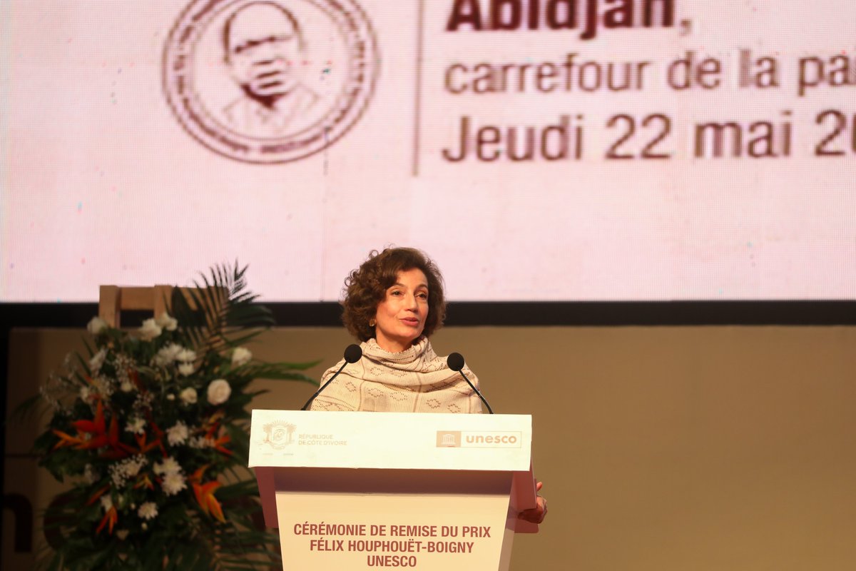 Audrey Azoulay tweet media