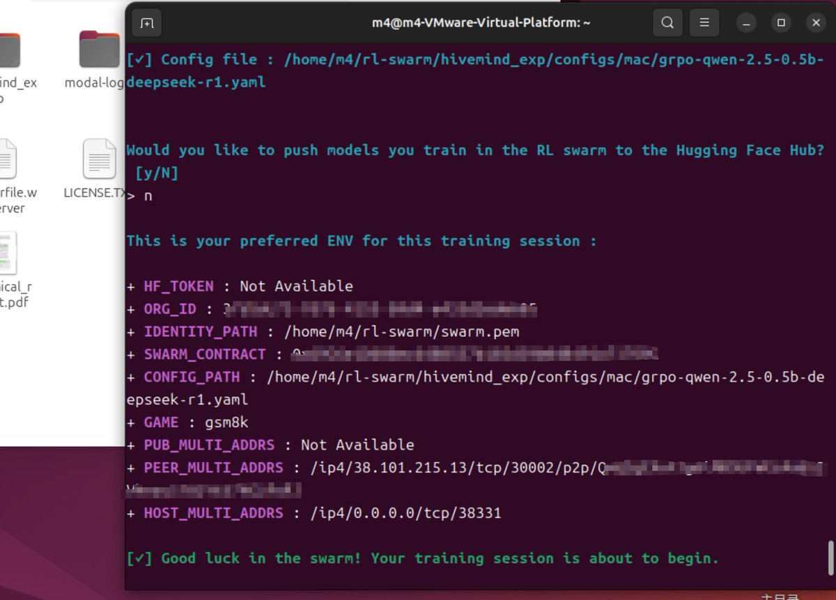 twparen's tweet image. #gensyn  到这一步 没有生成swarm.pem 是怎么回事  有领导知道吗
@oxbaboon