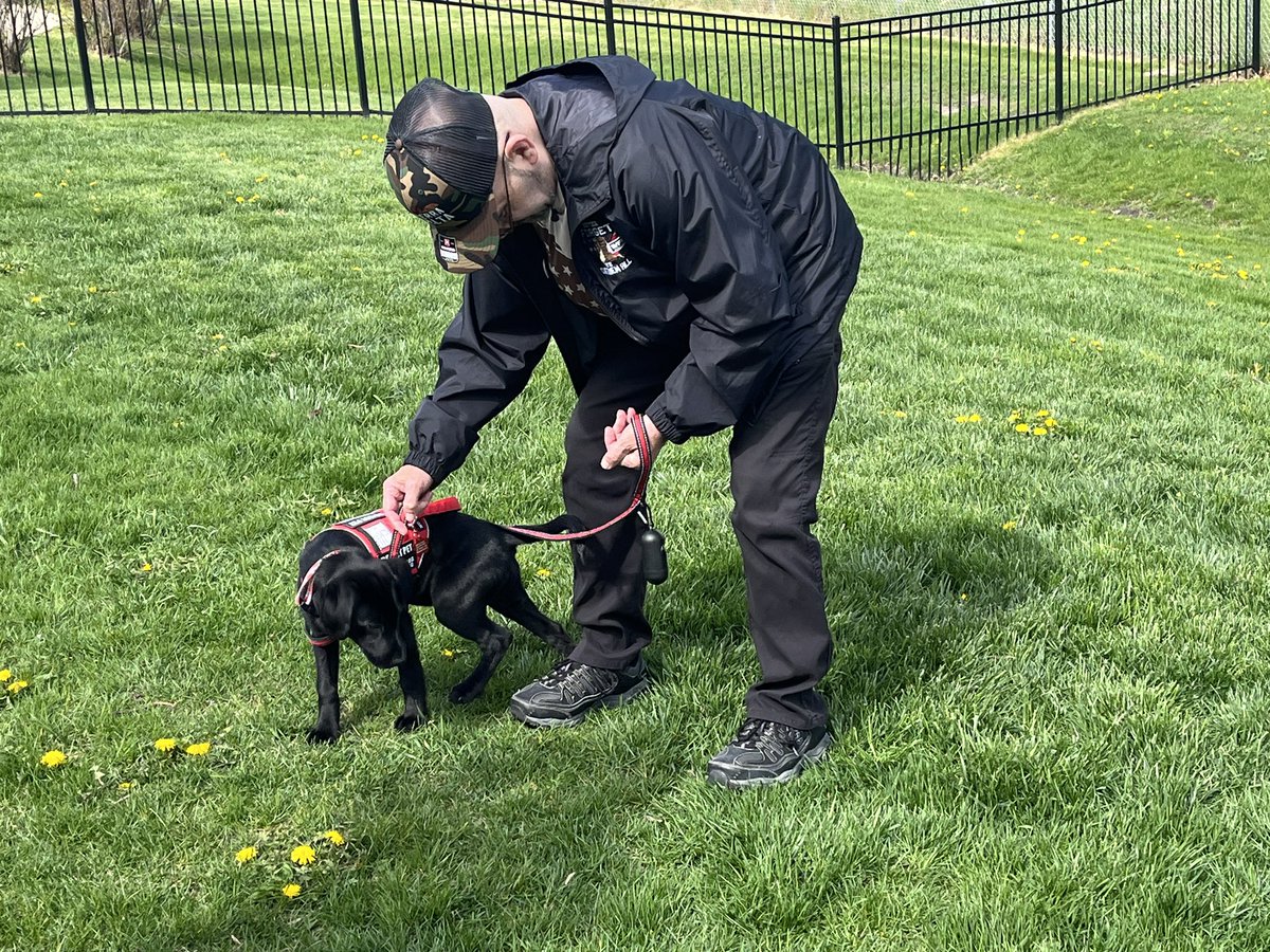mikeywx8's tweet photo. A very special veterans story on this Memorial Day weekend. It’s all about vets, pets, and the community as a whole. Learn what @SierraDeltaDogs is all about Sunday morning at 7 AM on @CBS58. https://t.co/F8MOUwjDUL